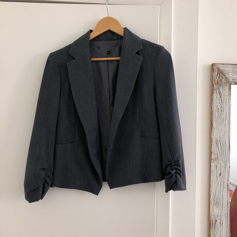 Gray Blazer
